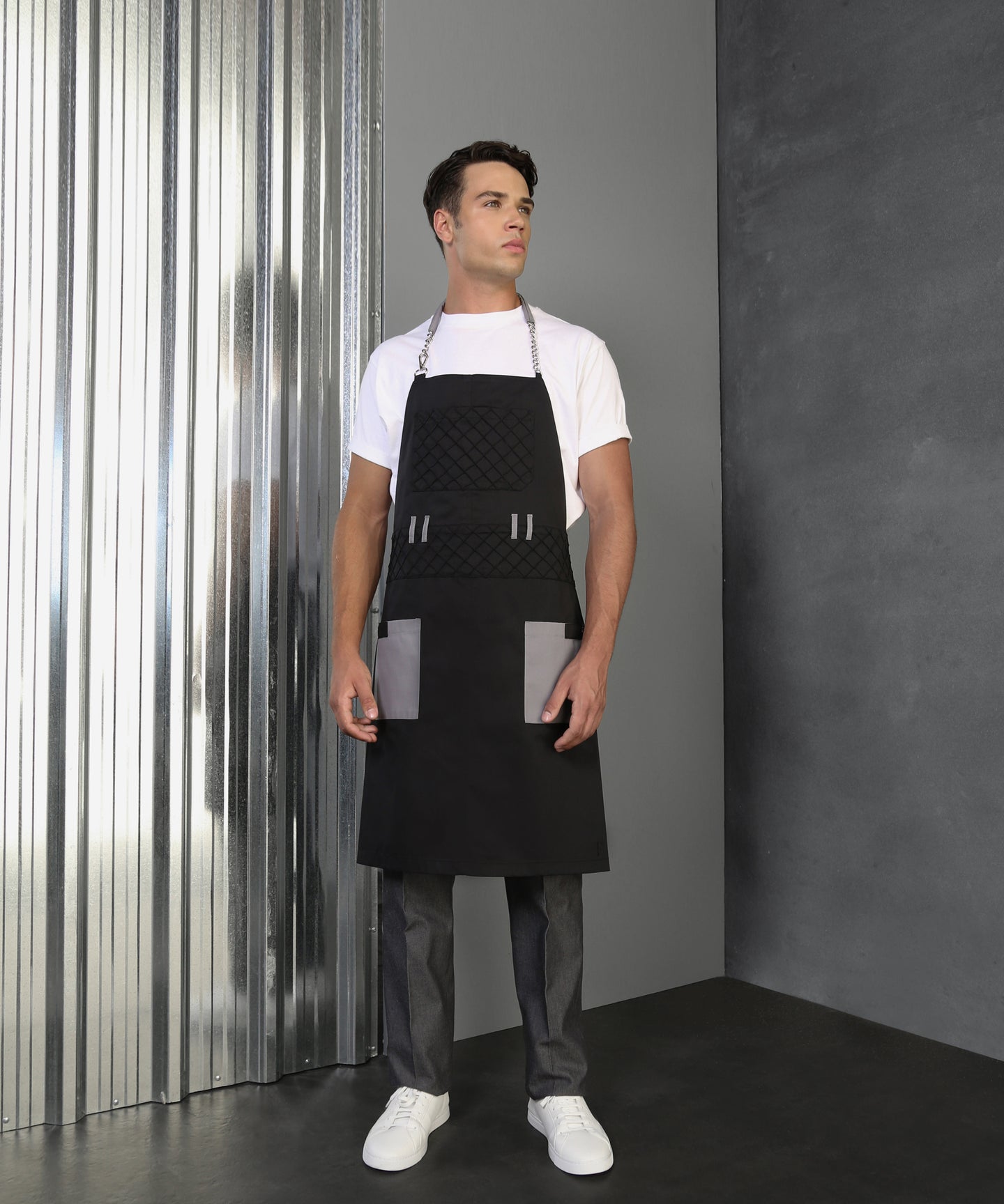 VON THEO Steel Knife Apron